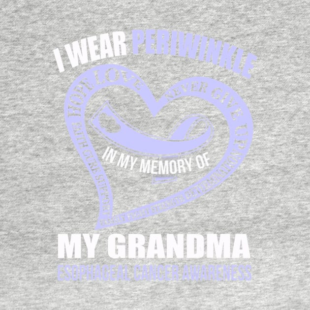 In My Memory Of My Grandma Esophageal Cancer Awareness by CarolIrvine